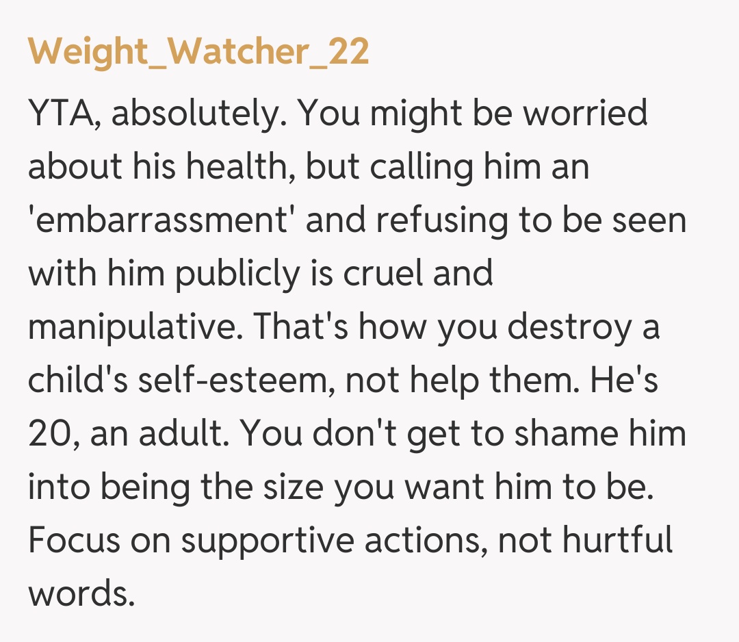 Comentariu de la Weight_Watcher_22