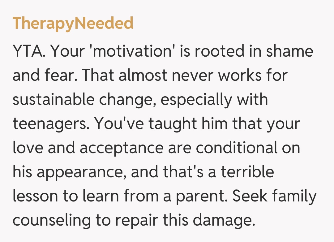 Comentariu de la TherapyNeeded