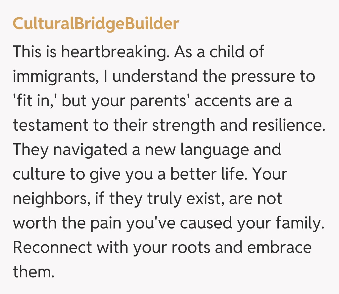 Comentariu de la CulturalBridgeBuilder