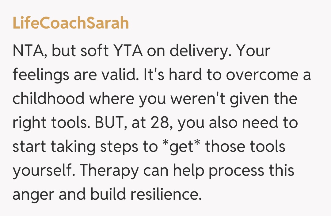 Comentariu de la LifeCoachSarah