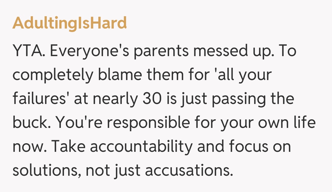 Comentariu de la AdultingIsHard