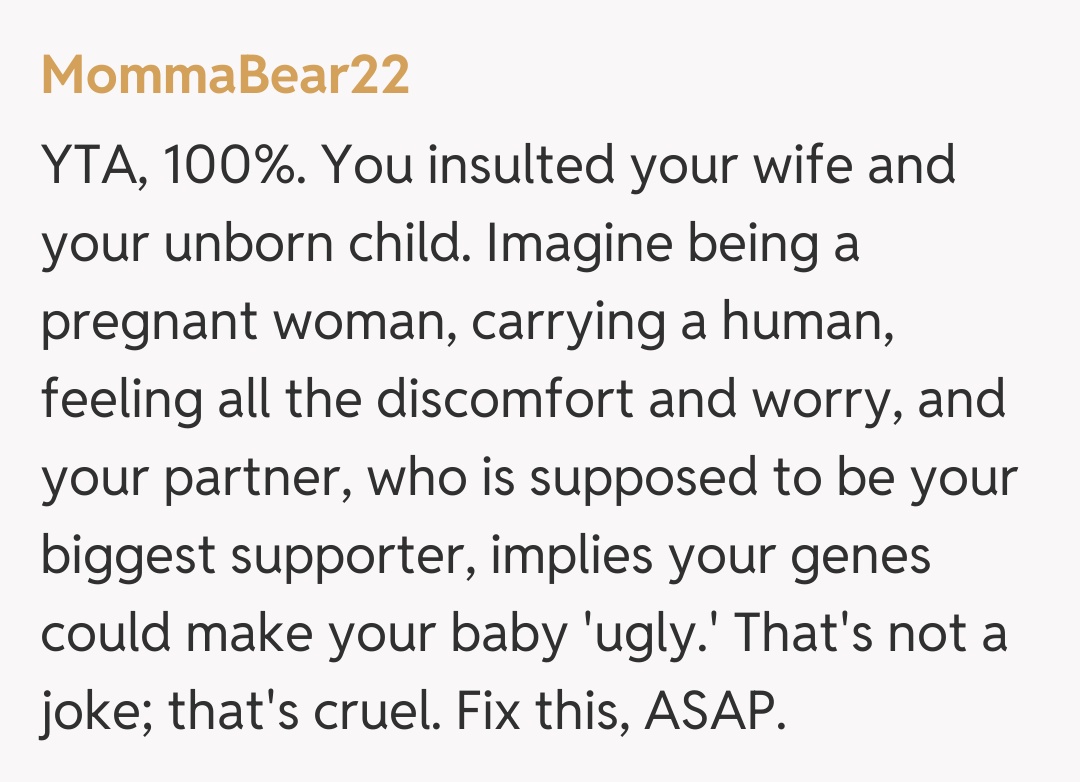 Comentariu de la MommaBear22