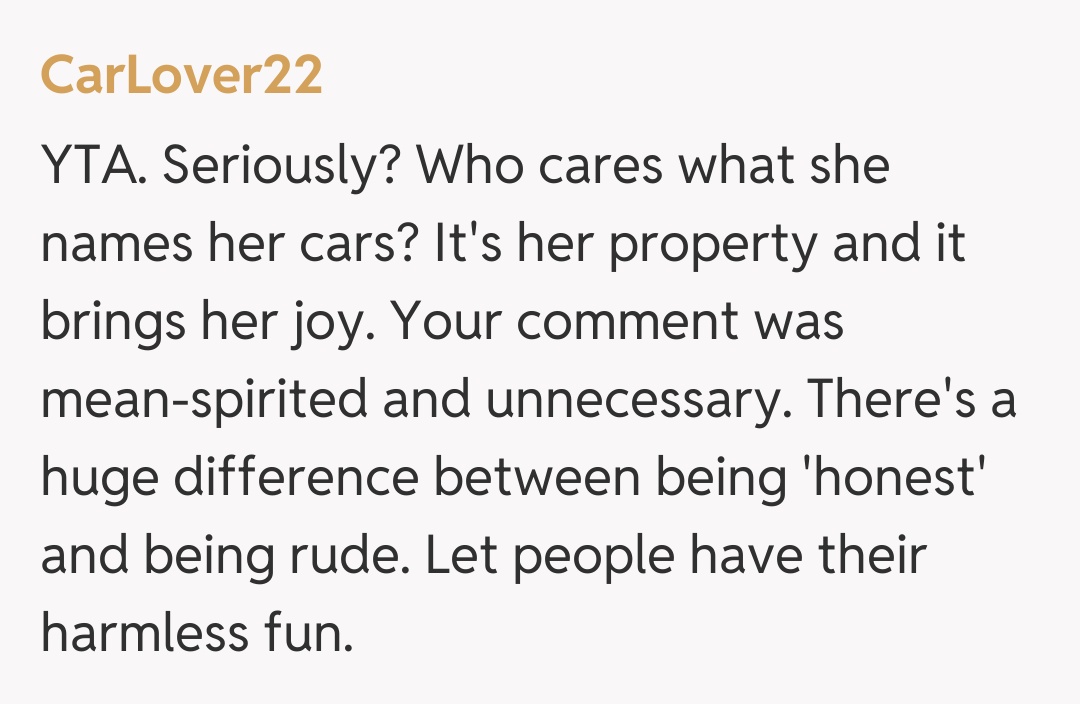 Comentariu de la CarLover22