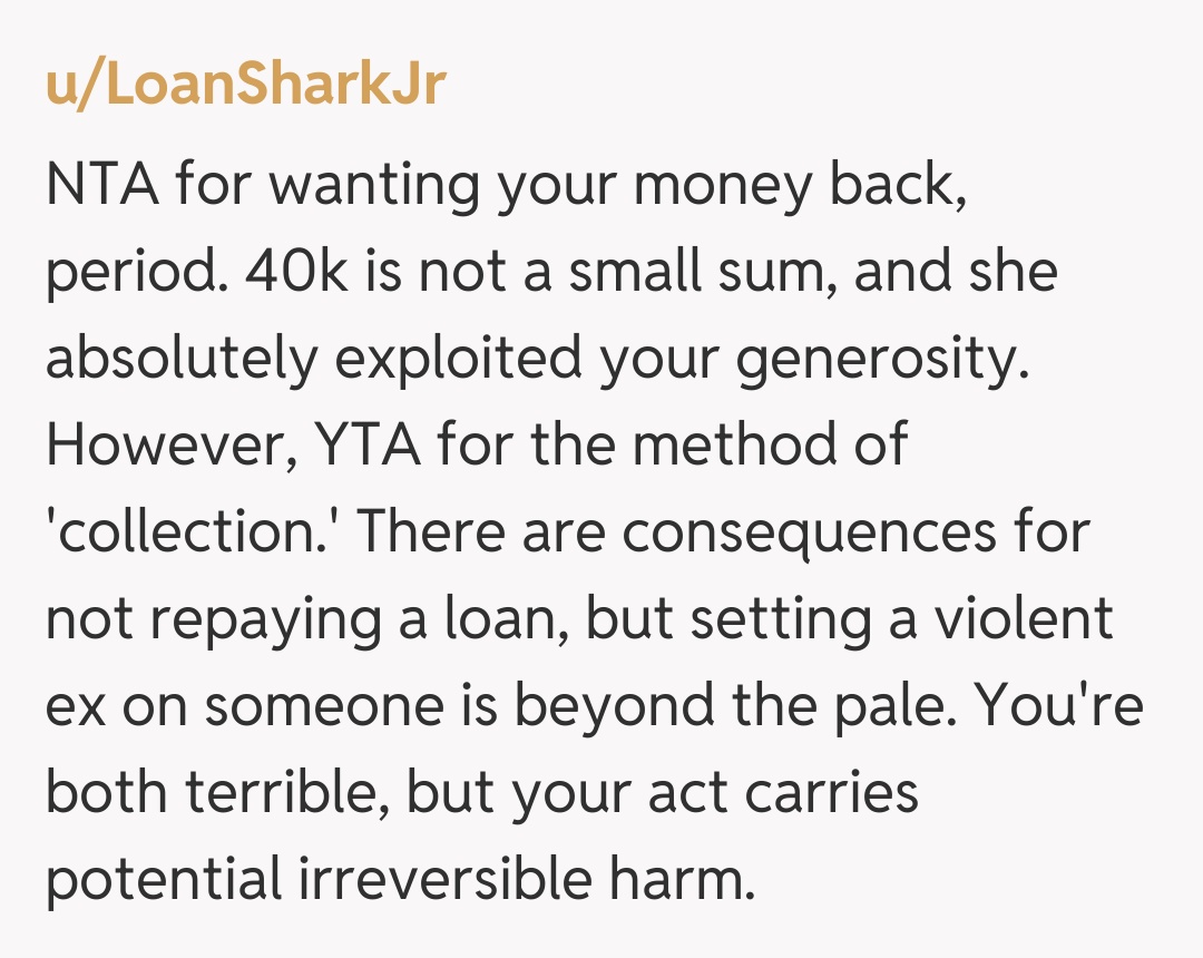 Comentariu de la u/LoanSharkJr