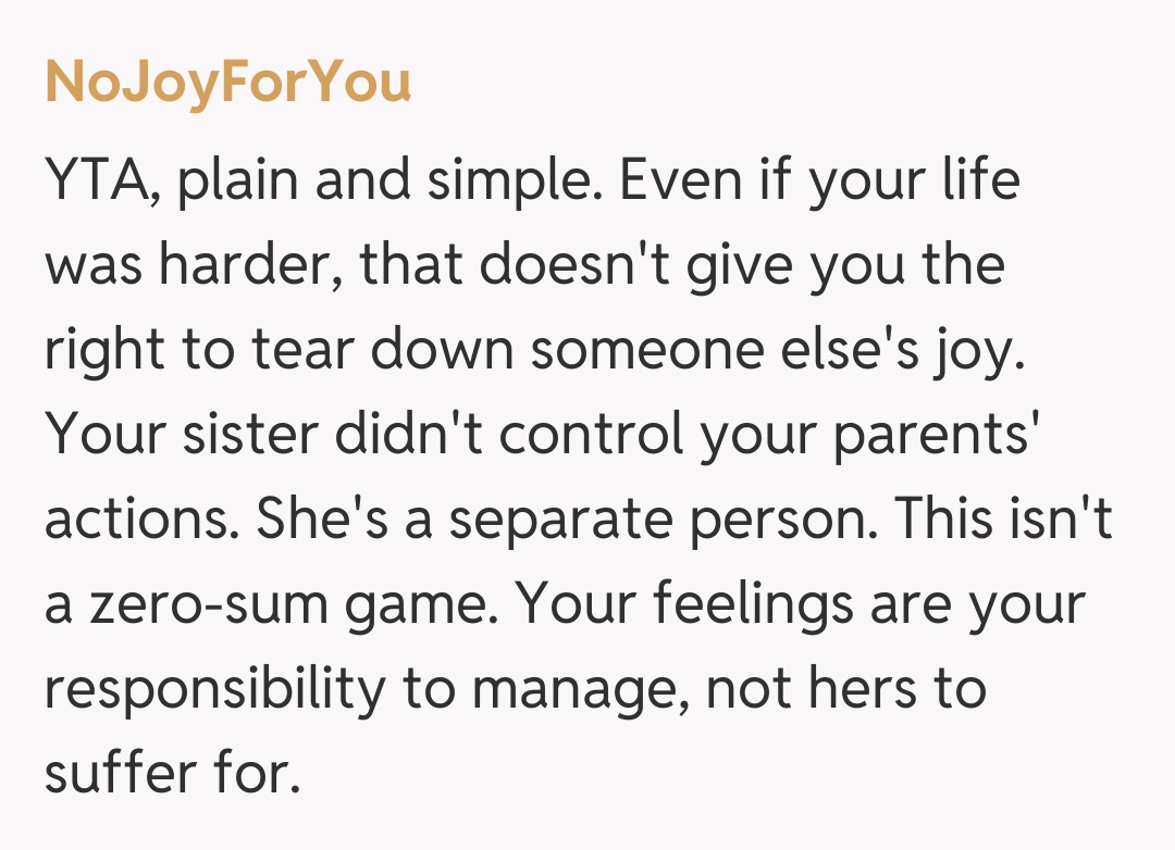 Comentariu de la NoJoyForYou