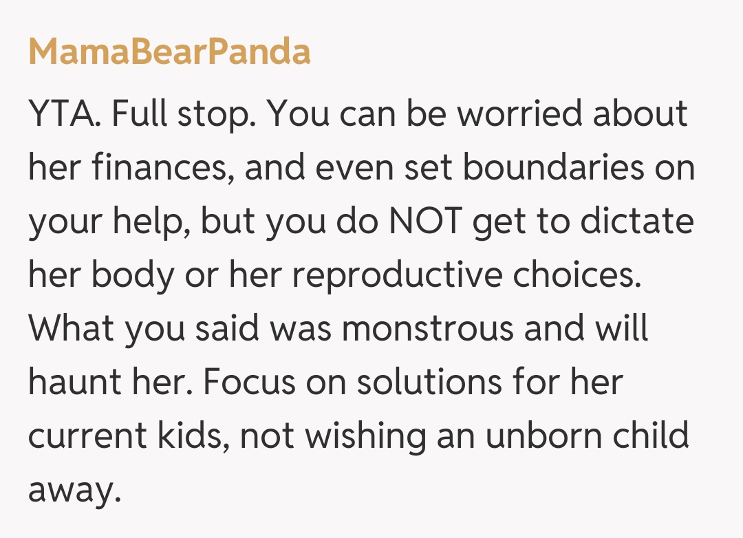 Comentariu de la MamaBearPanda