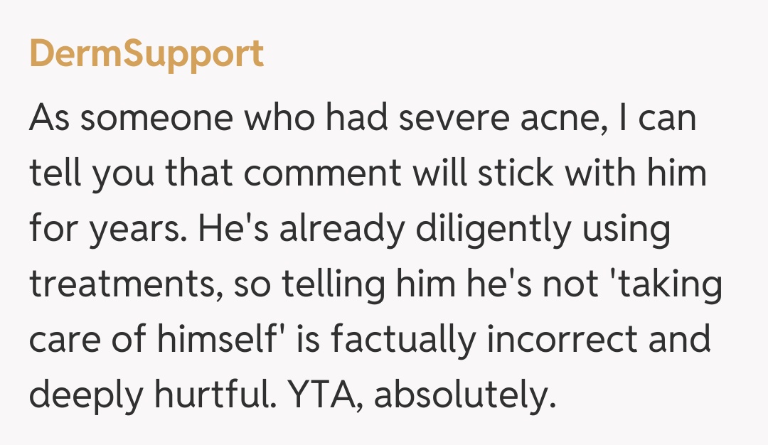 Comentariu de la DermSupport