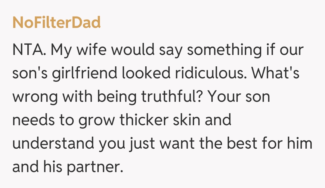 Comentariu de la NoFilterDad