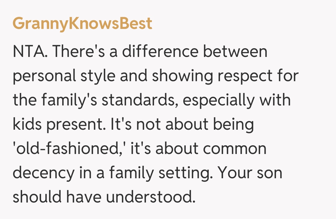 Comentariu de la GrannyKnowsBest