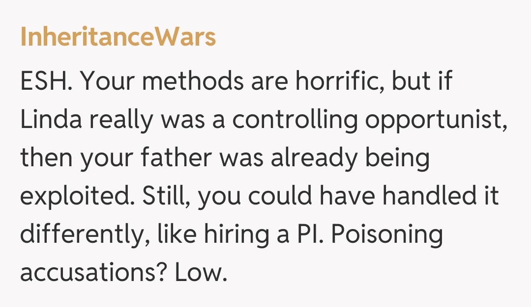 Comentariu de la InheritanceWars