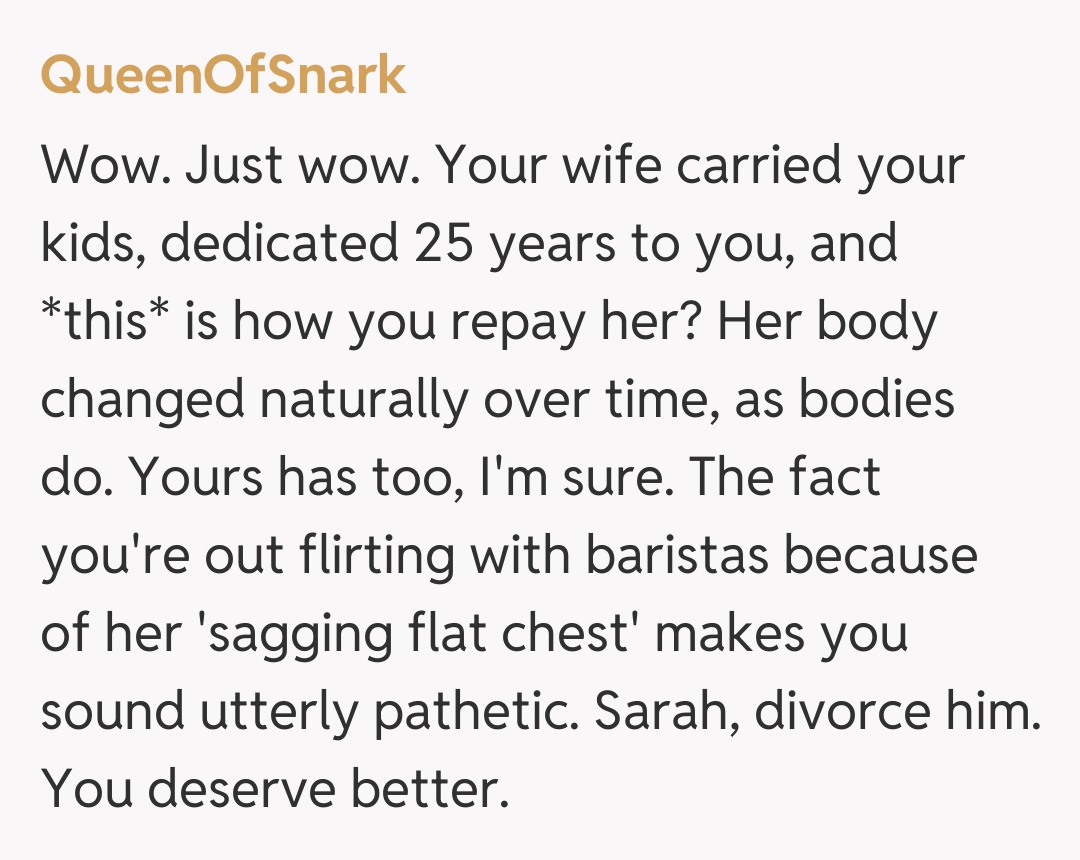 Comentariu de la QueenOfSnark