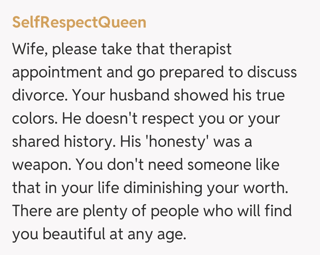 Comentariu de la SelfRespectQueen