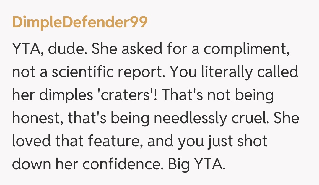 Comentariu de la DimpleDefender99