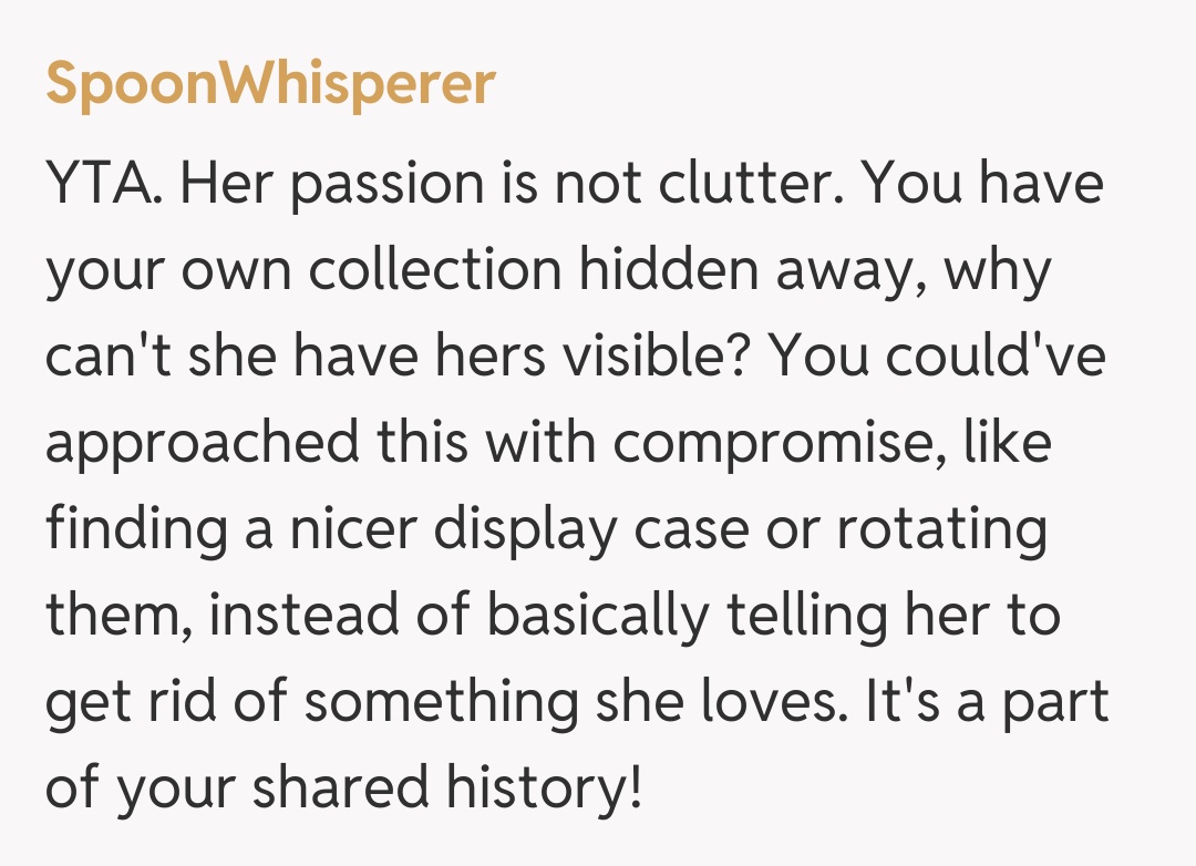 Comentariu de la SpoonWhisperer