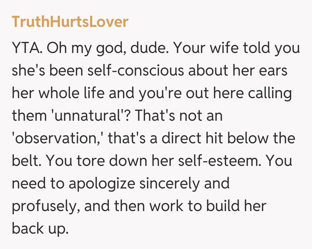 Comentariu de la TruthHurtsLover