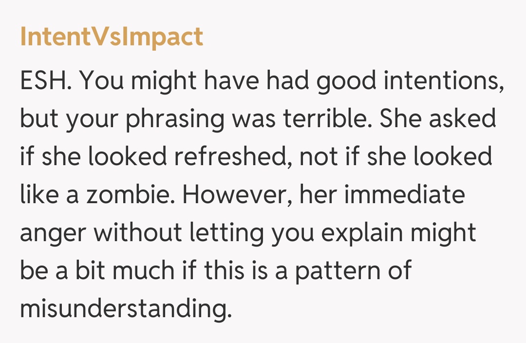 Comentariu de la IntentVsImpact