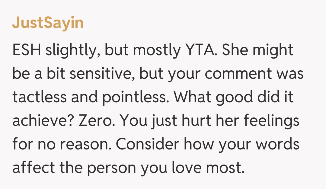 Comentariu de la JustSayin