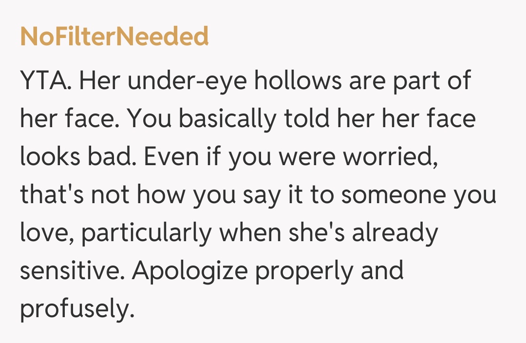 Comentariu de la NoFilterNeeded