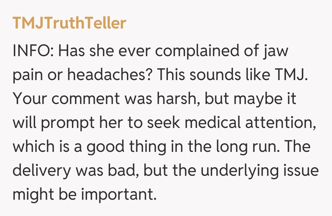 Comentariu de la TMJTruthTeller