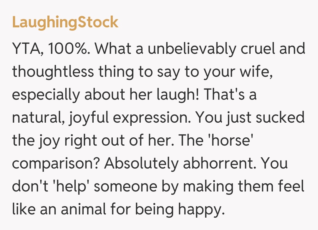 Comentariu de la LaughingStock