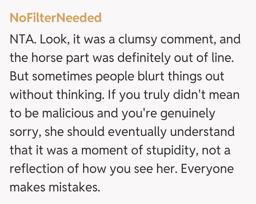 Comentariu de la NoFilterNeeded