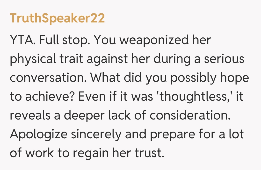 Comentariu de la TruthSpeaker22