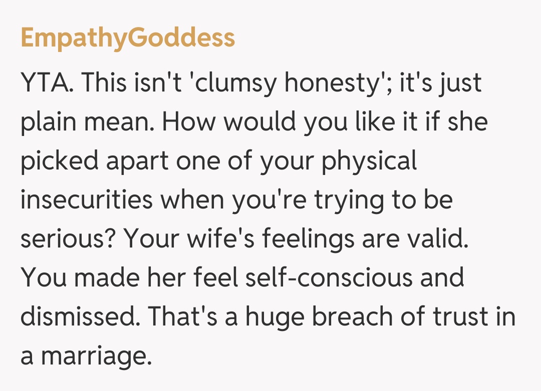 Comentariu de la EmpathyGoddess