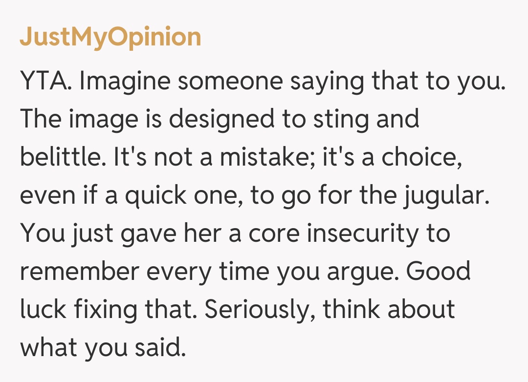 Comentariu de la JustMyOpinion