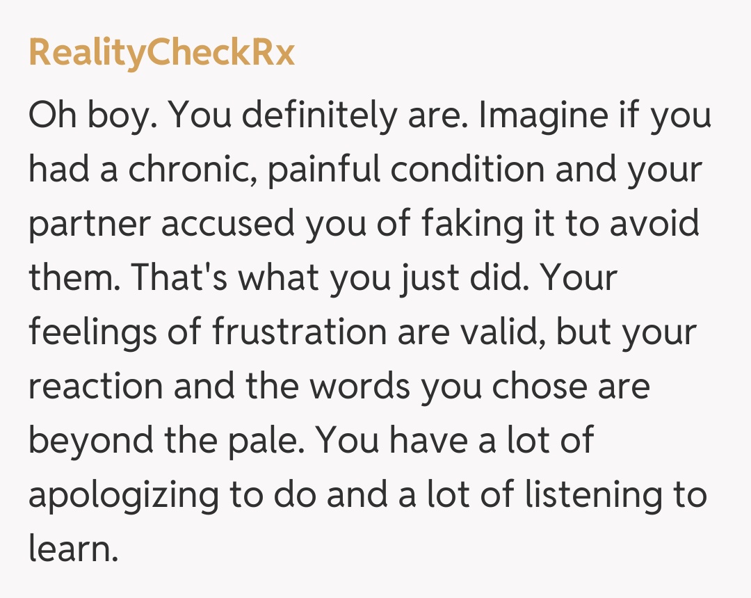 Comentariu de la RealityCheckRx