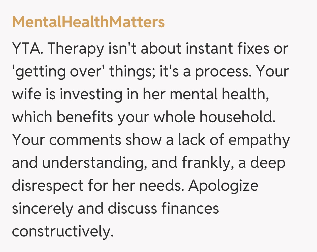 Comentariu de la MentalHealthMatters
