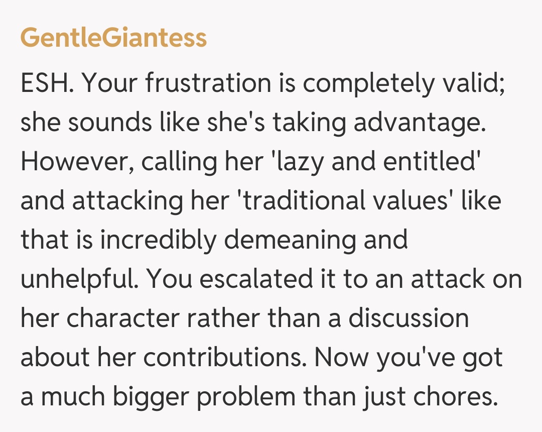 Comentariu de la GentleGiantess