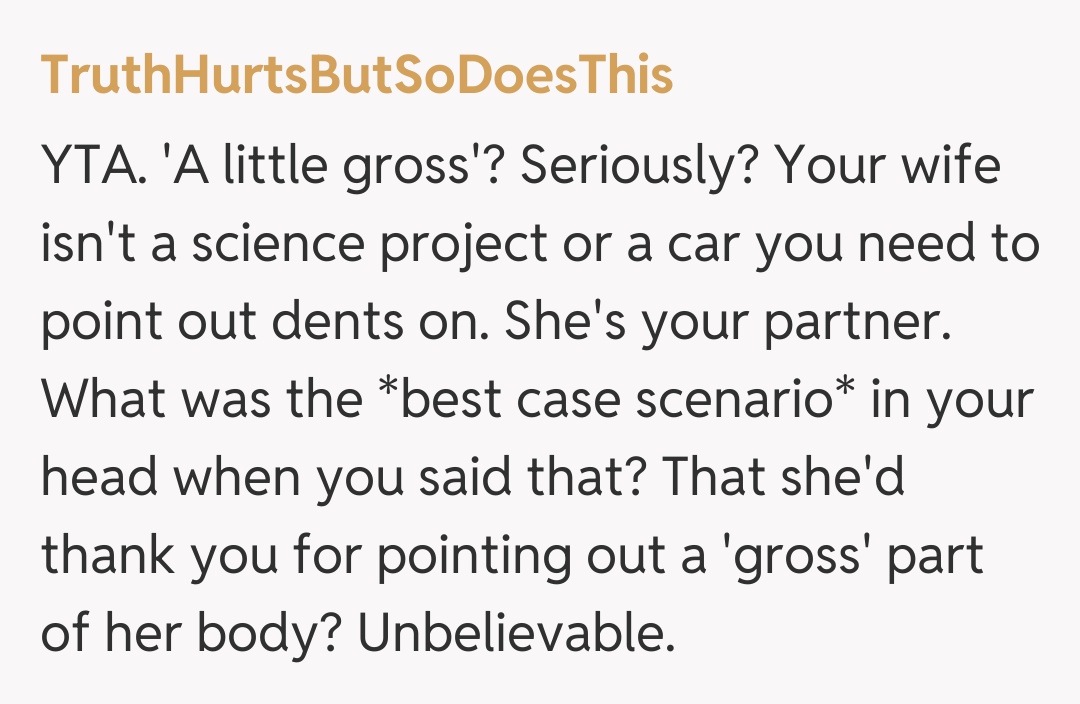 Comentariu de la TruthHurtsButSoDoesThis