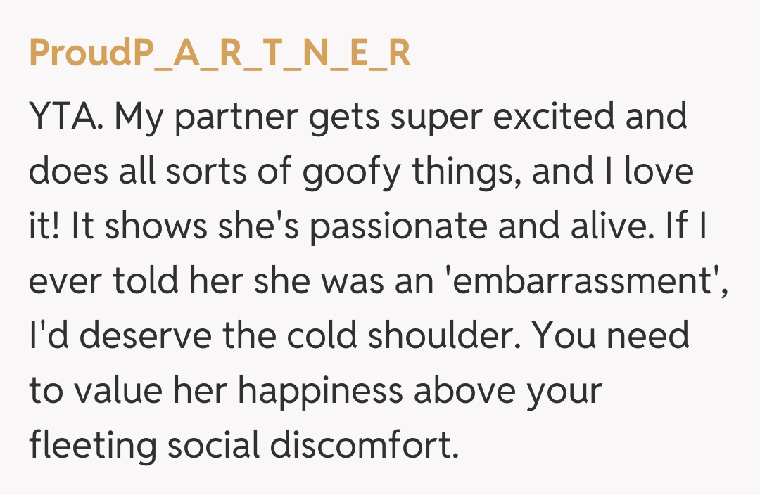 Comentariu de la ProudP_A_R_T_N_E_R