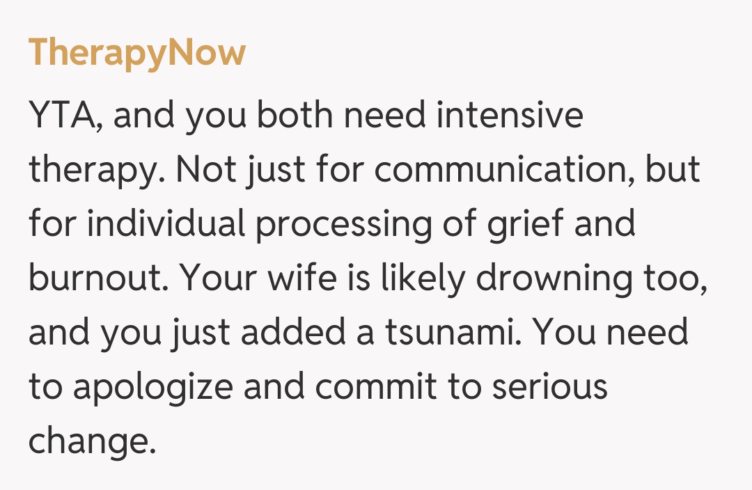 Comentariu de la TherapyNow