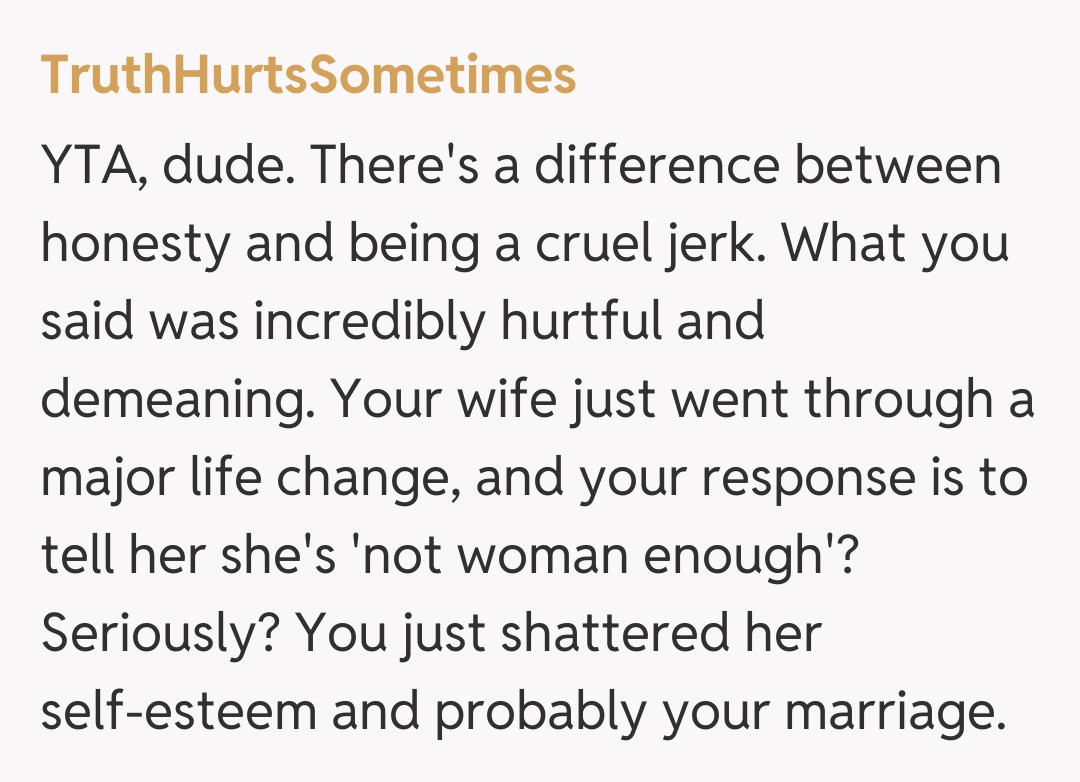 Comentariu de la TruthHurtsSometimes