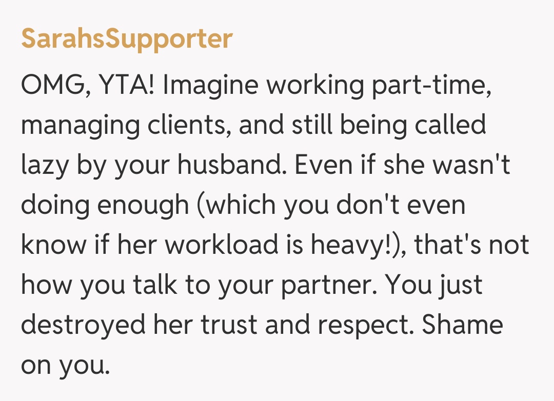 Comentariu de la SarahsSupporter