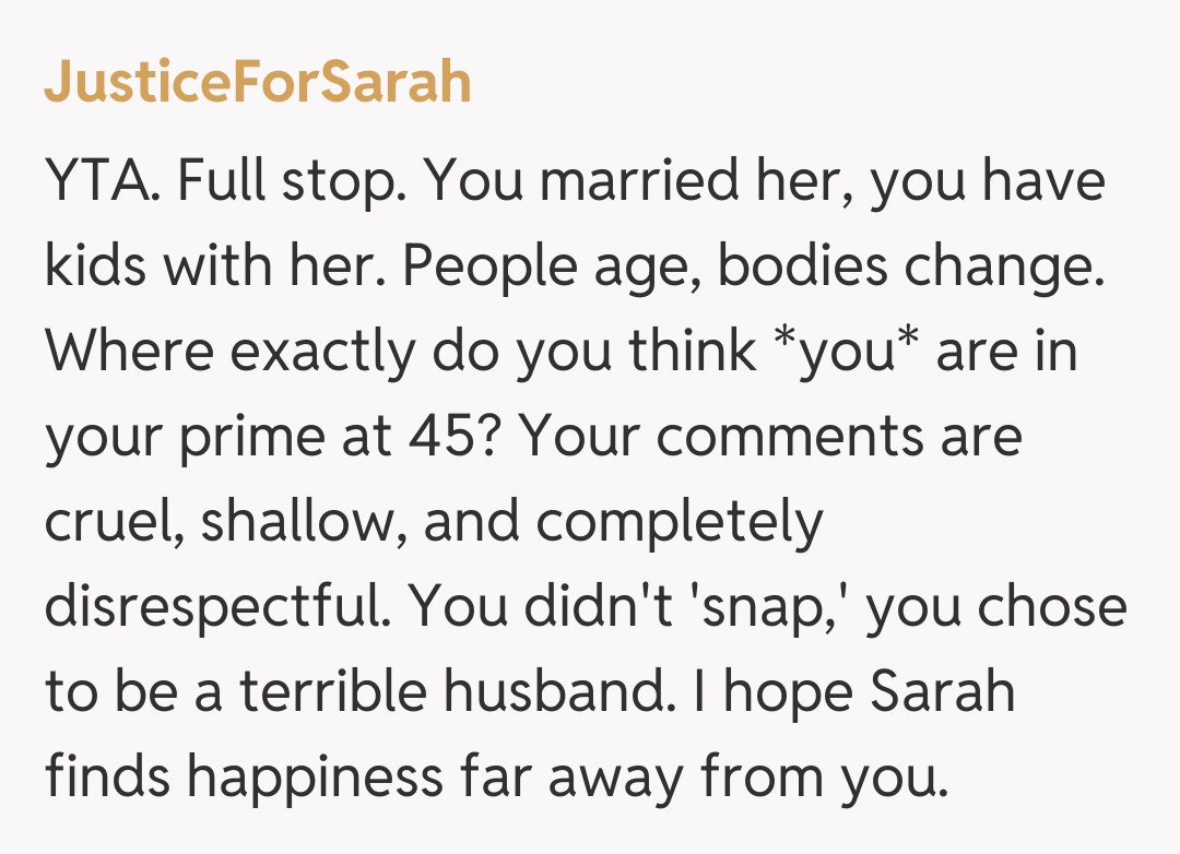 Comentariu de la JusticeForSarah