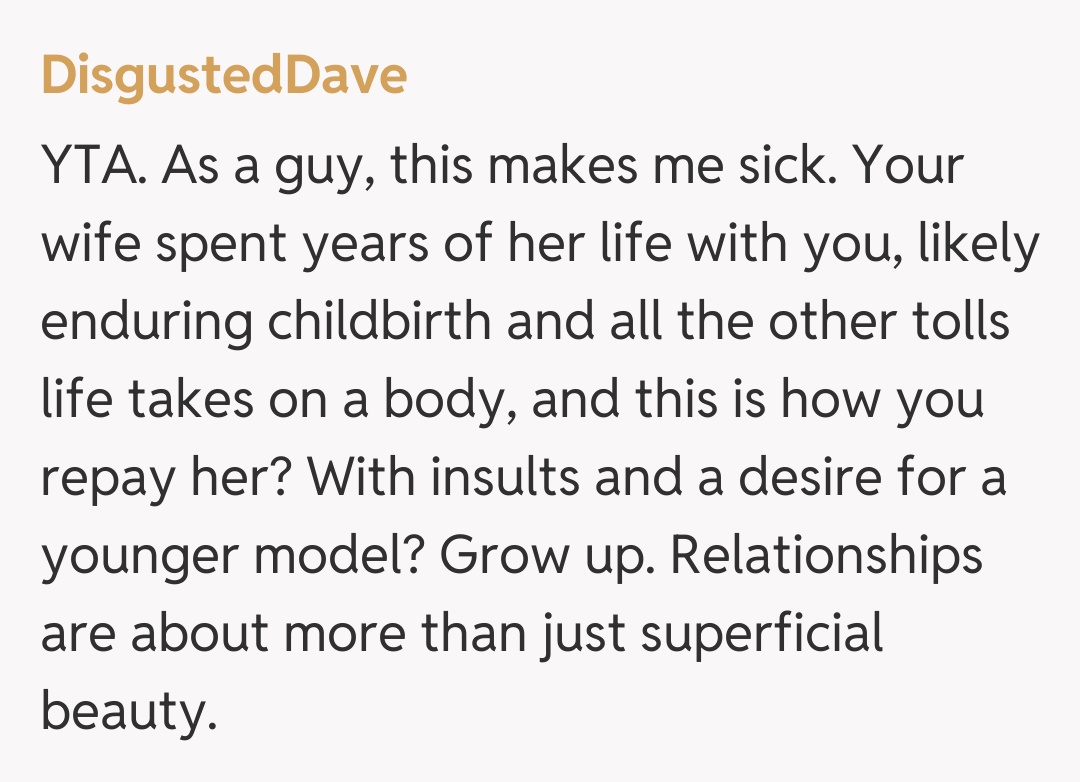 Comentariu de la DisgustedDave