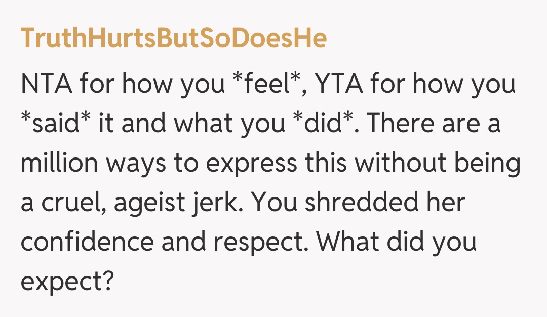 Comentariu de la TruthHurtsButSoDoesHe