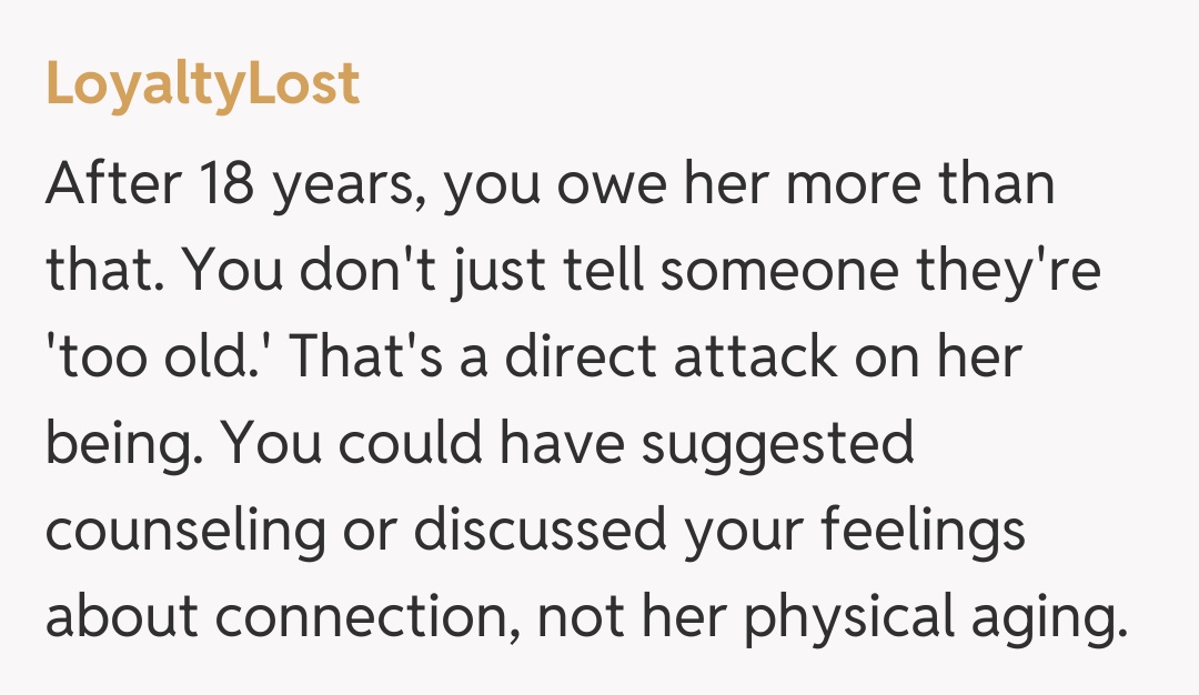 Comentariu de la LoyaltyLost