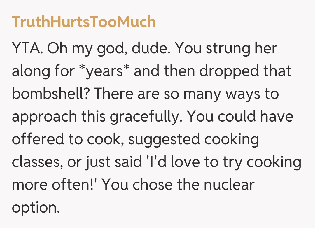 Comentariu de la TruthHurtsTooMuch