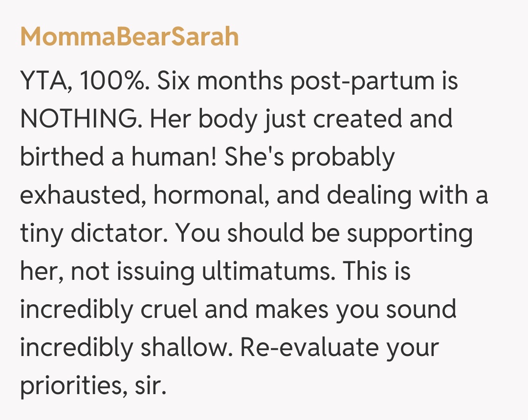 Comentariu de la MommaBearSarah