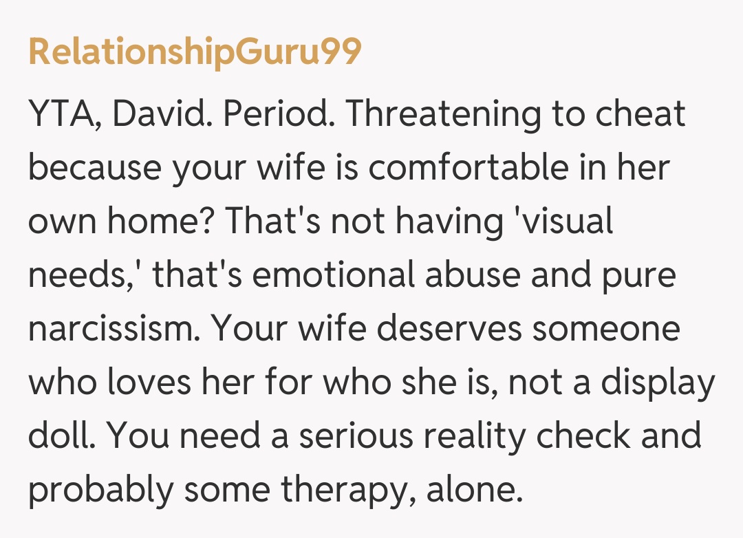 Comentariu de la RelationshipGuru99