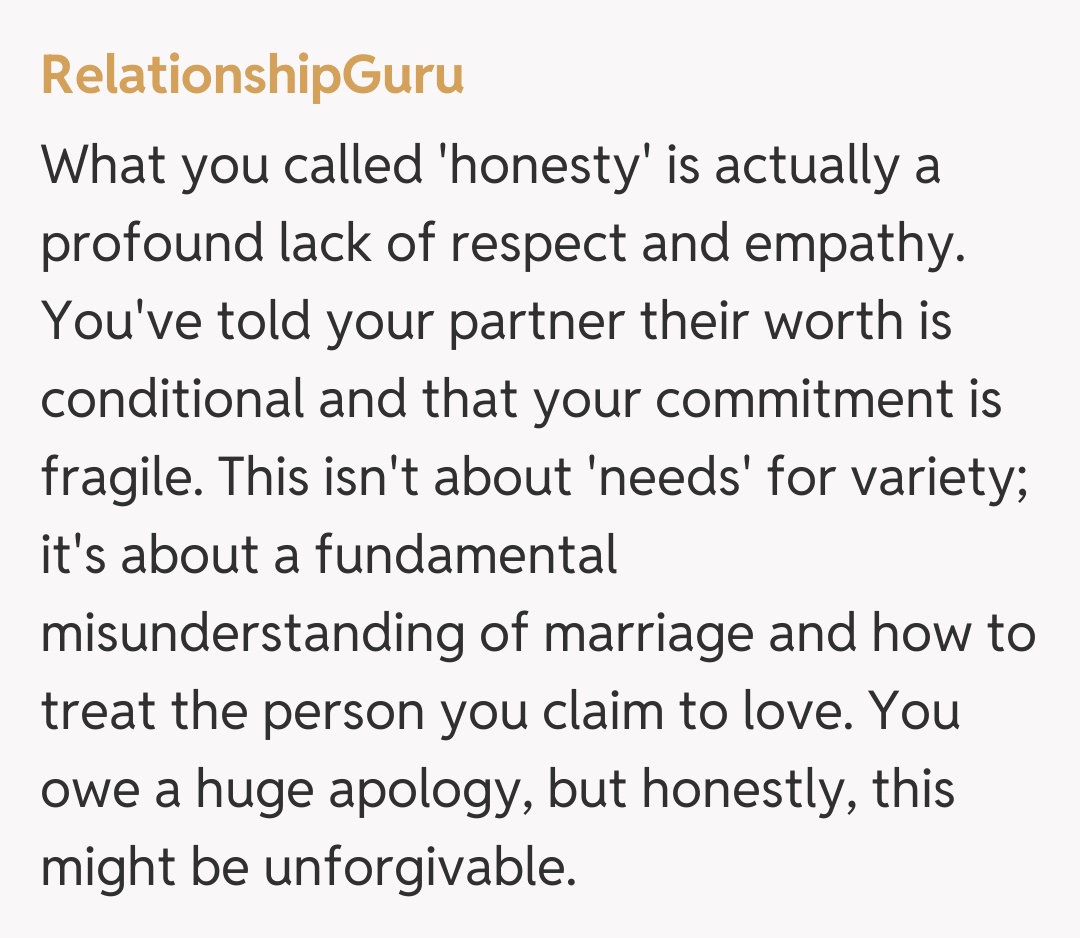 Comentariu de la RelationshipGuru