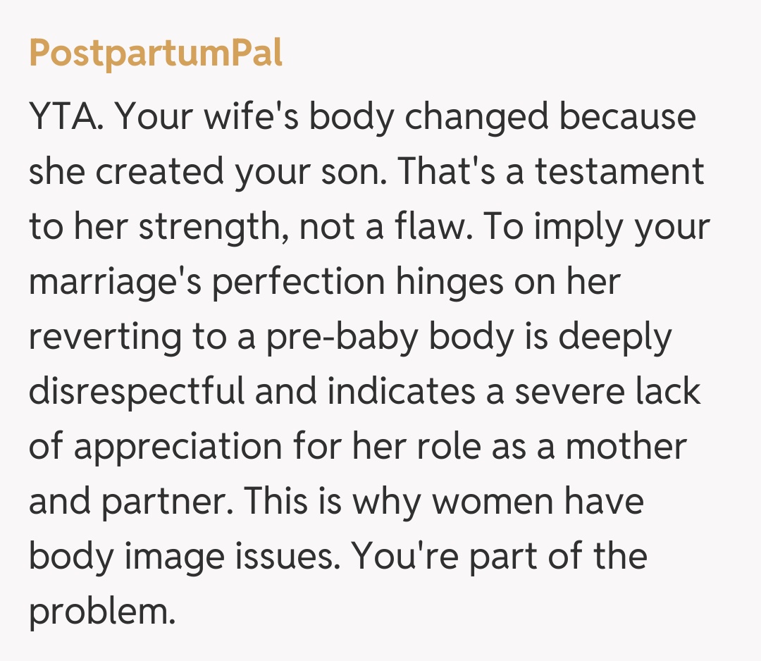 Comentariu de la PostpartumPal