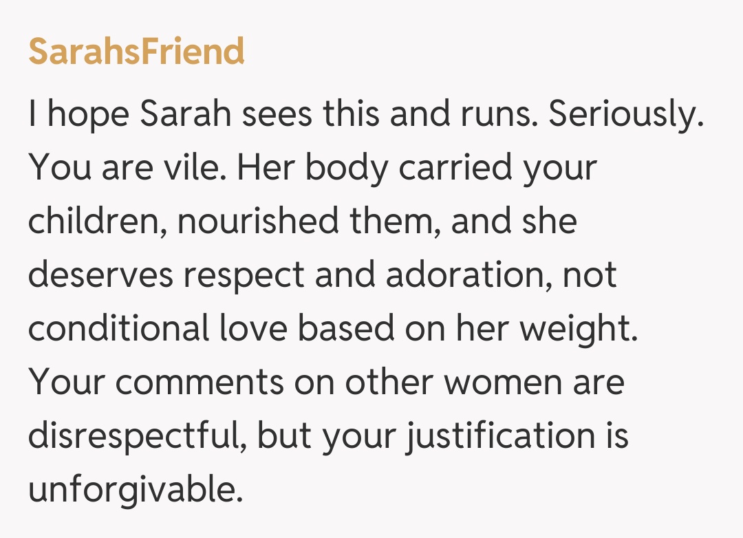 Comentariu de la SarahsFriend