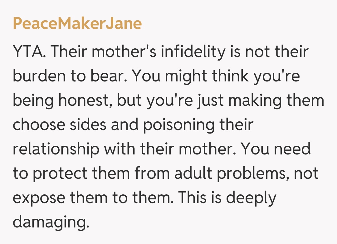 Comentariu de la PeaceMakerJane