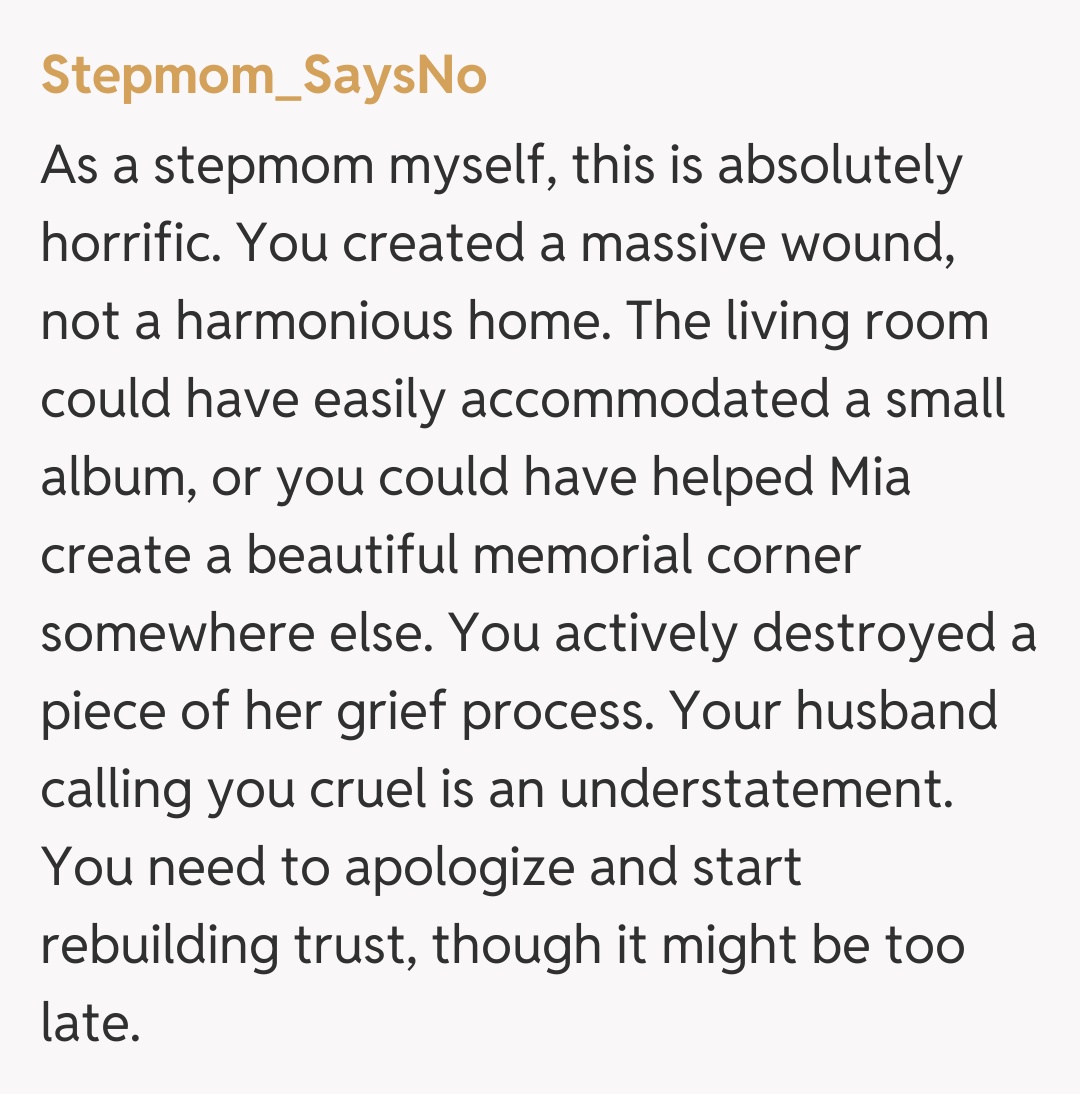 Comentariu de la Stepmom_SaysNo