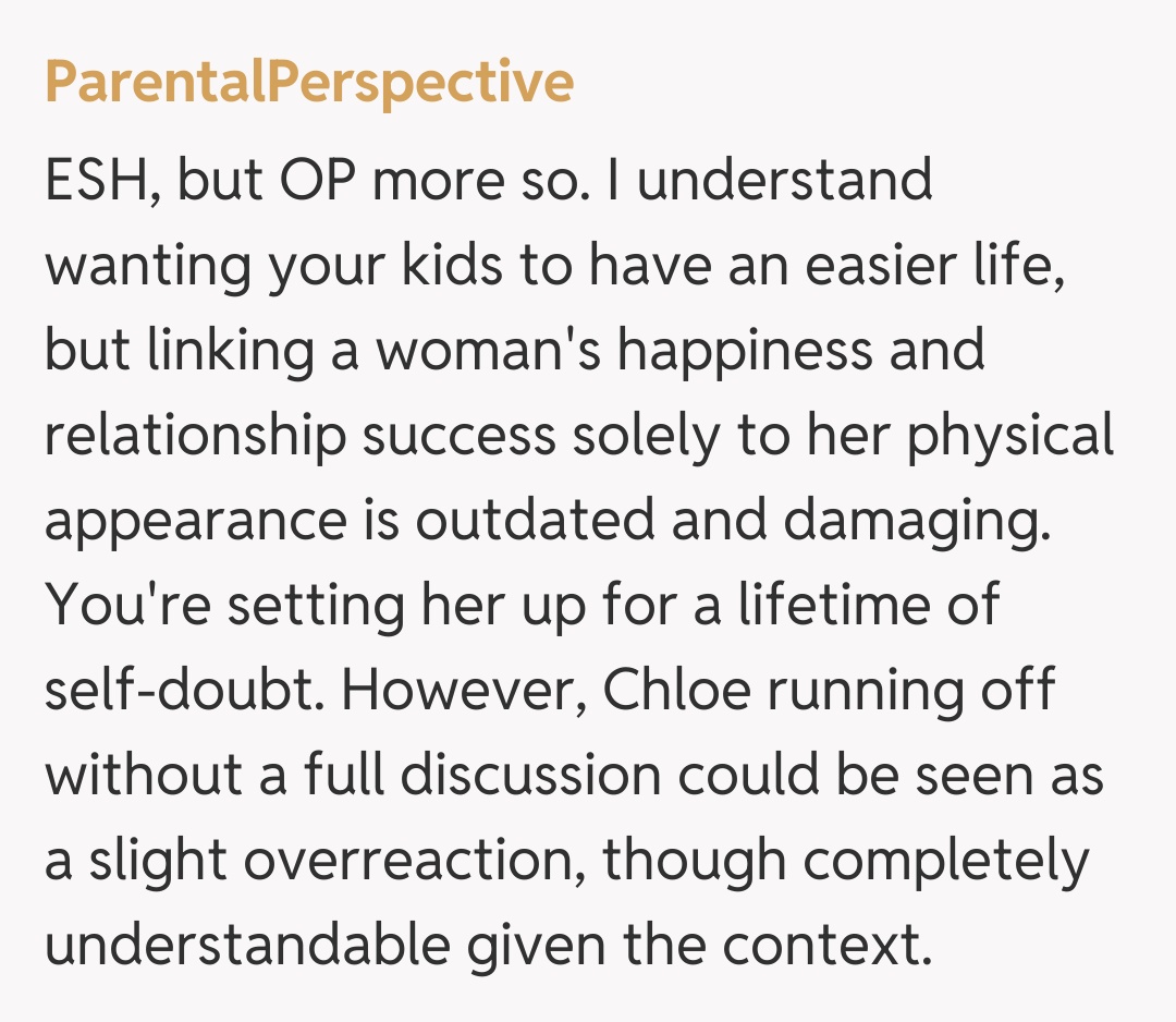 Comentariu de la ParentalPerspective