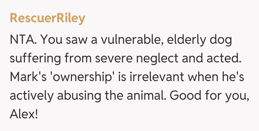 Comentariu de la RescuerRiley